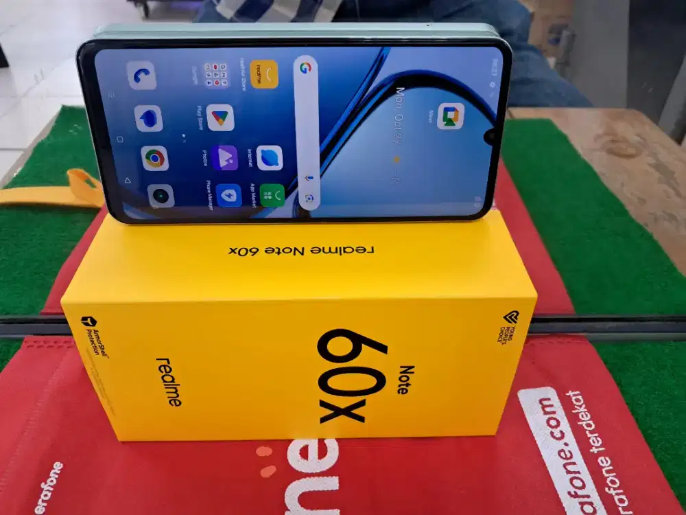 Realme Note 60X Ram 4 /64 gb mulus lengkap no minus