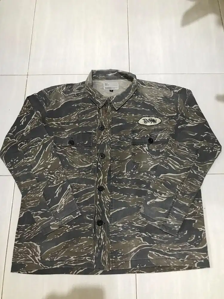 Jaket thanksinsomnia hijau army