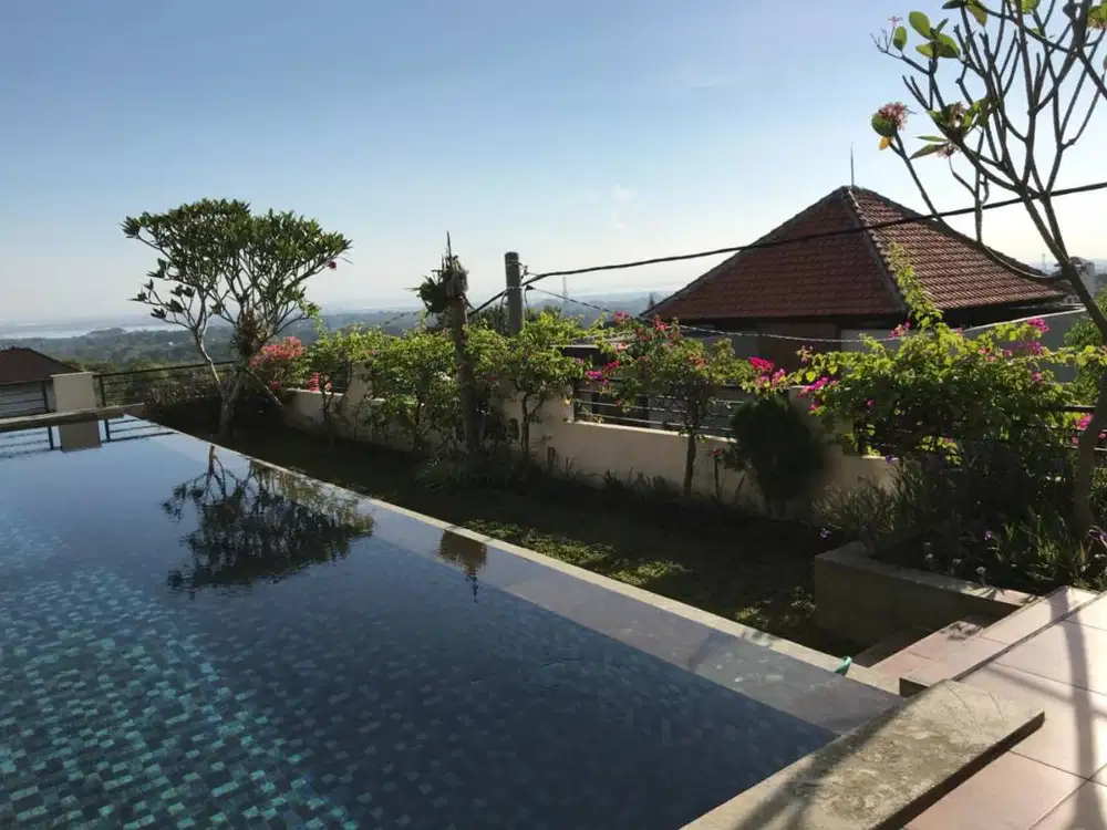 TERMURAH !! VILLA OCEAN View AIRPORT View GWK View di UNGASAN JIMBARAN