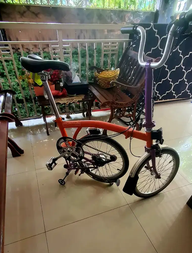 Brompton Orange Ungu M3L