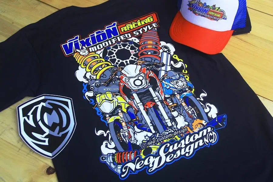 Kaos Yamaha Vixion Racing