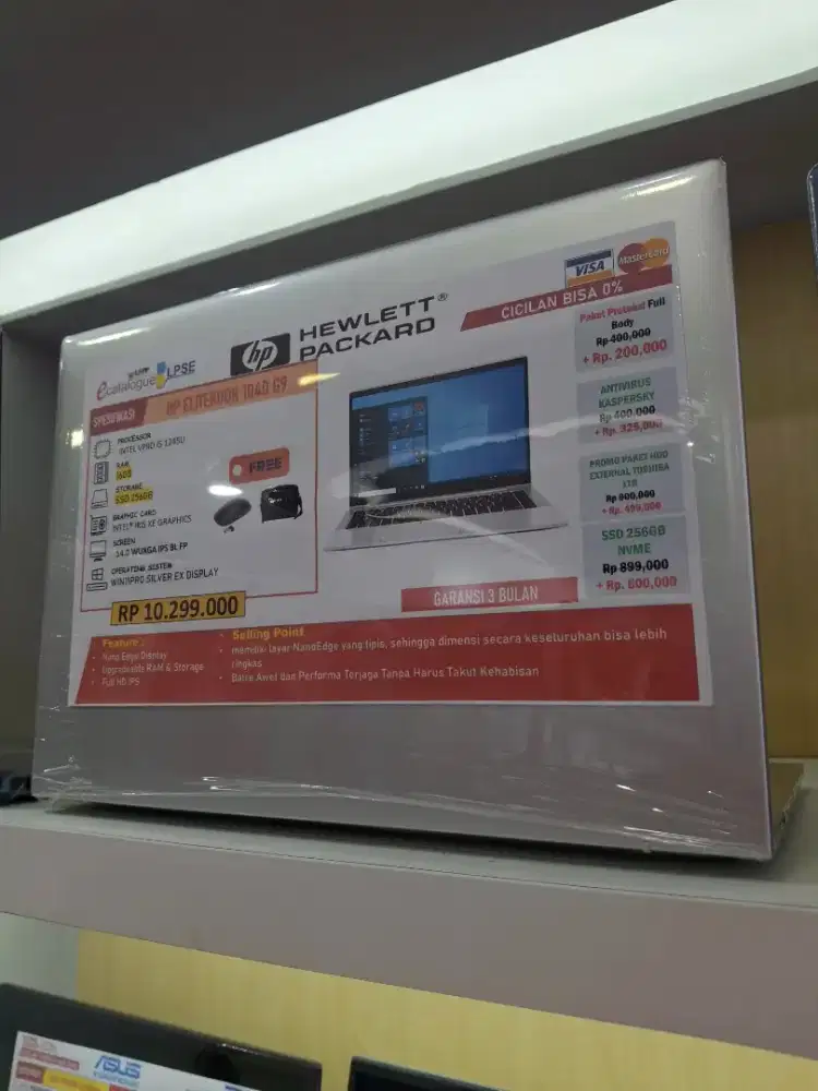 Laptop HO ELITRBOOK 1040 G9 dengan cicilan 0%