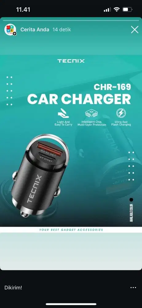 charger mobil /montor