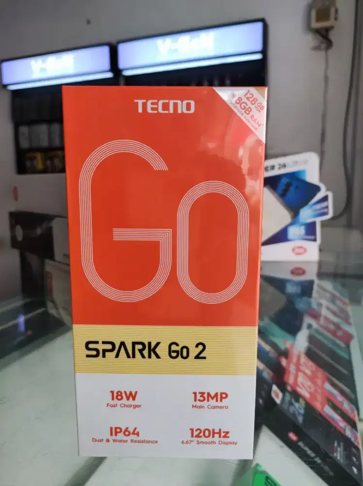 Tecno spark go 2  ram 4+4 rom 128 gb