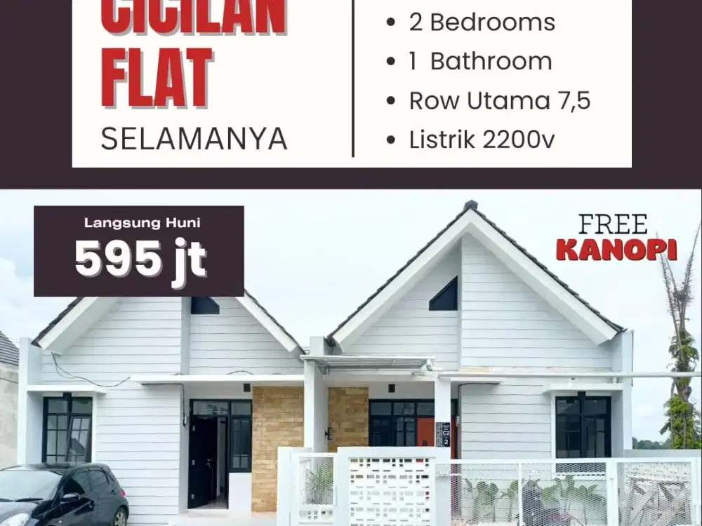 Jual Rumah Gak perlu nunggu lagi! Tinggal Bawa Koper di Permana Cimahi