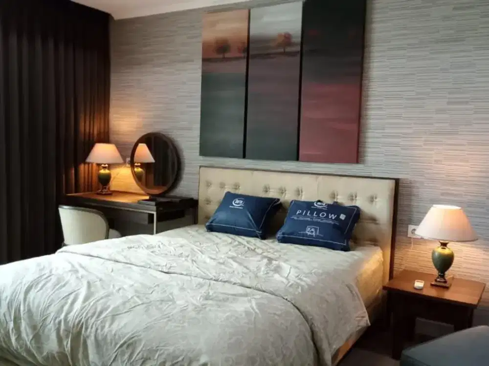 Apartemen Studio Furnished dengan Balcony di Kemang Village Residence, Jakarta Selatan