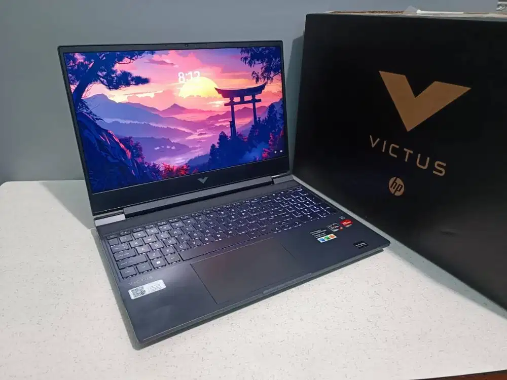 HP Victus Ryzen 5 5600H Ram 16GB SSD 512GB RX6500M 4GB