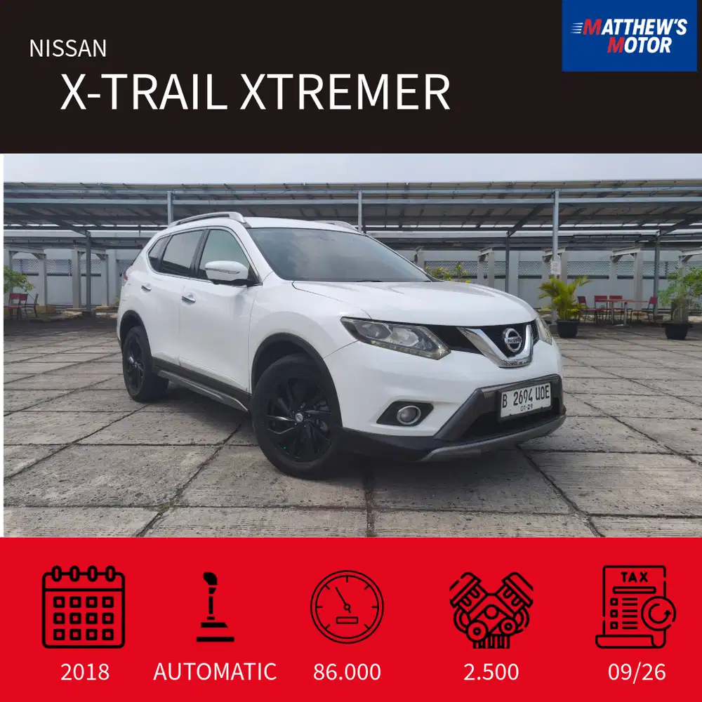 Nissan Xtrail 2.5 X-Tremer 2018