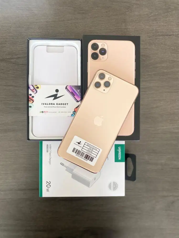 iPhone 11 Pro Max 256GB Beacukai Gold