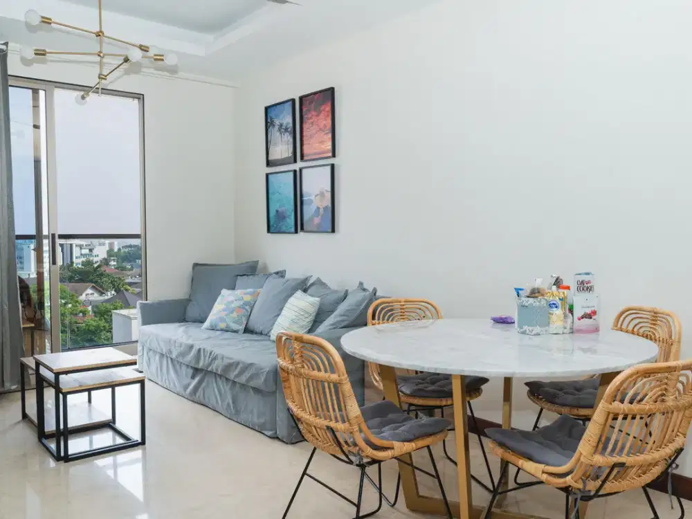 Dijual Apartemen Hegarmanah Residence Type Onyx Furnished