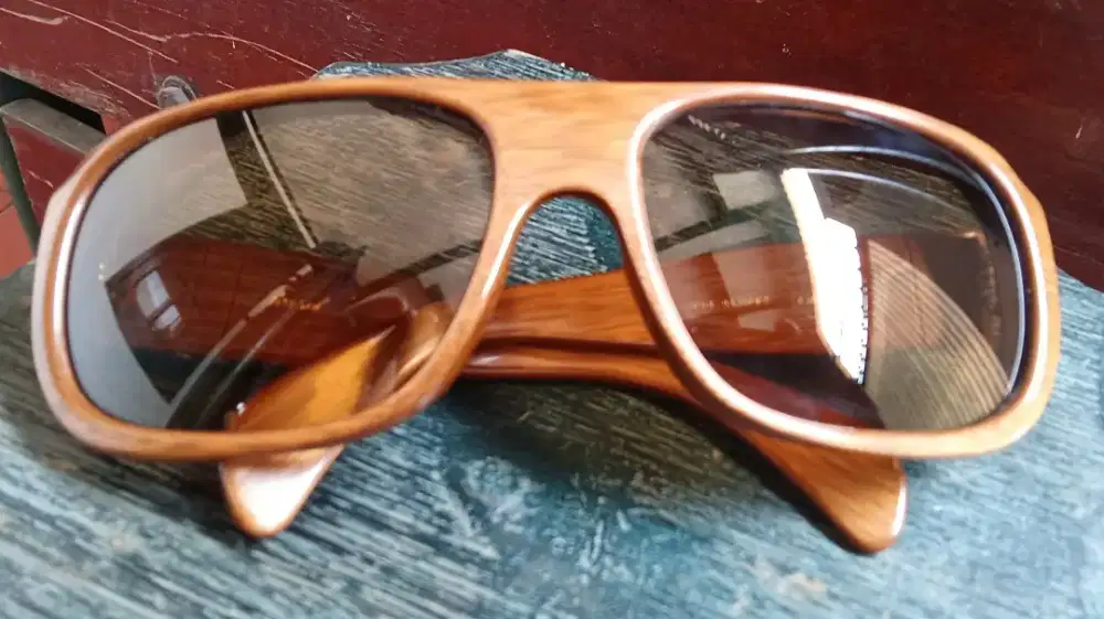 Kacamata Vintage Persol Ratti Wood 6629 Made In Italy Original