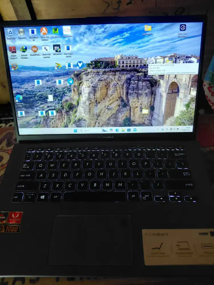 Laptop Asus X412da Ryzen 3 Ram 12Gb