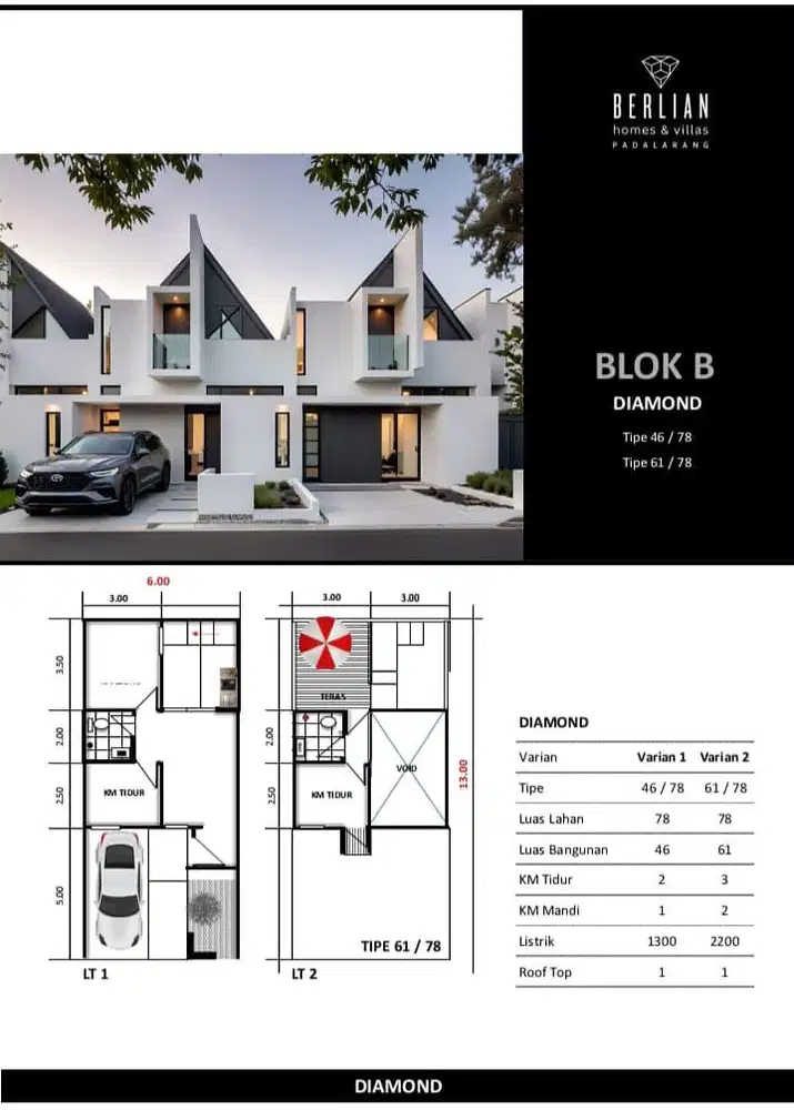 Berlian Homes and Villas Pdl