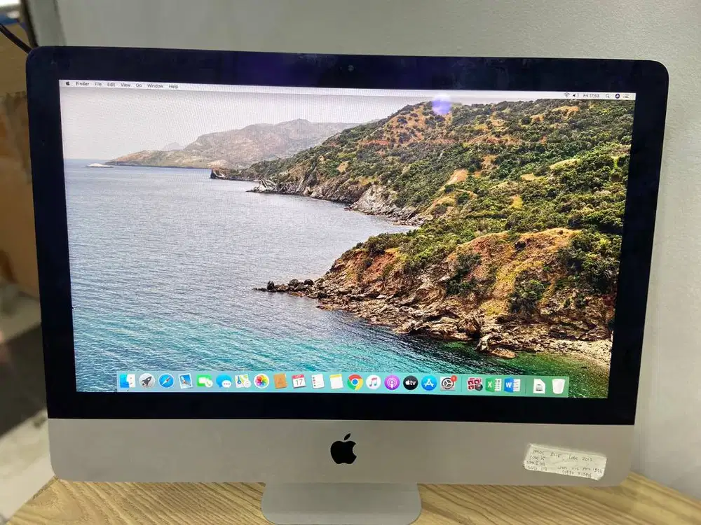 Apple IMAC SLIM TIPIS 21inc thn 2013 Core i5 Ram 8 GB SSD 128AIO mulus