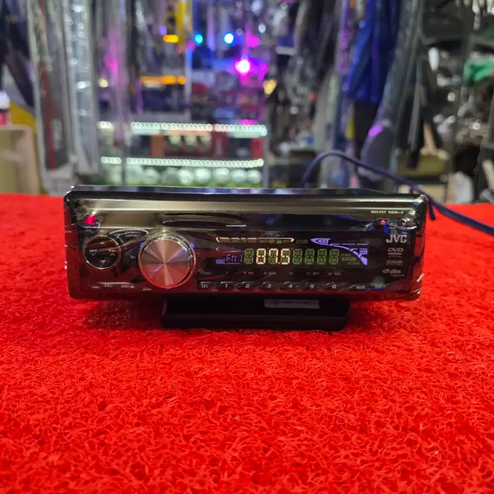 Head Unit Single Din JVC KD-DVH426 CD Radio FM AM