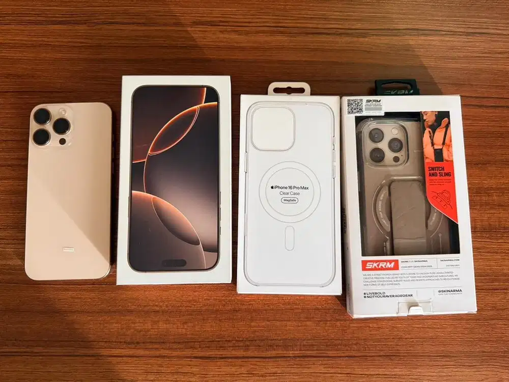 Iphone 16 promax 512gb Desser Titanium MULUS MURAH