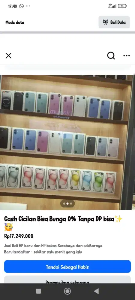 Masih Ready Iphone 13 Cash Cicilan