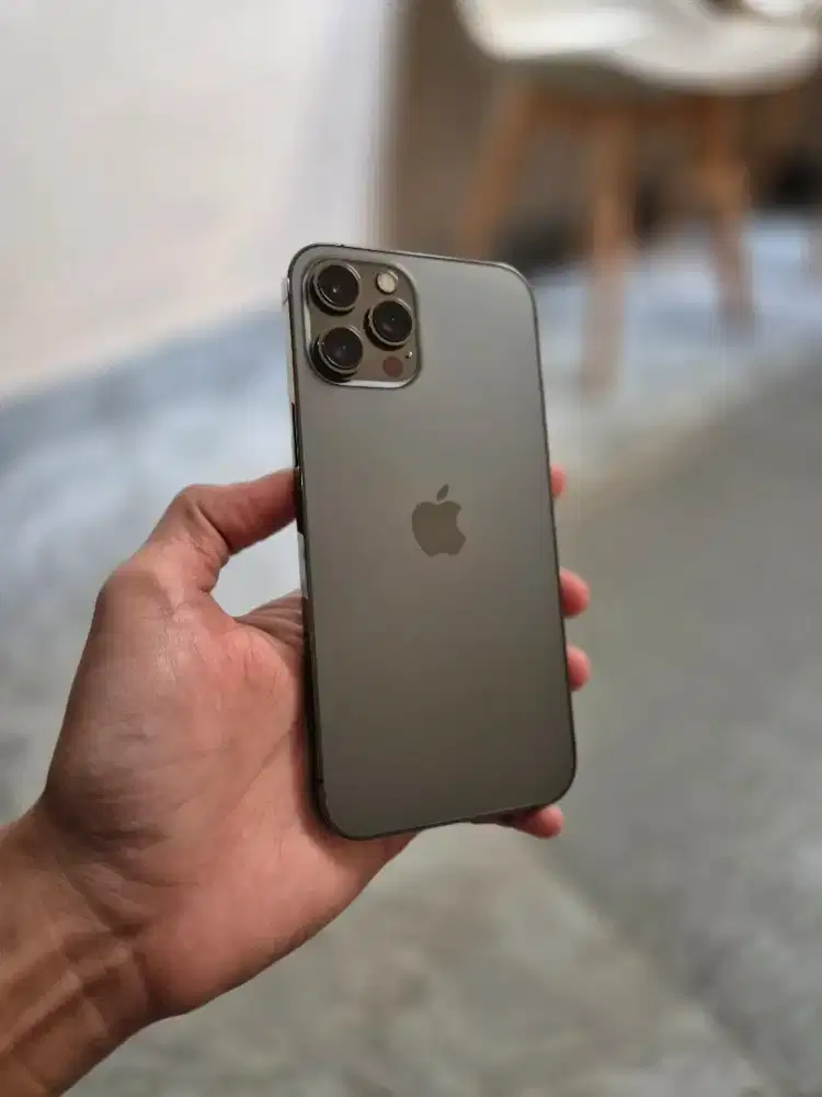 iphone 12 pro max 256gb graphite lengkap