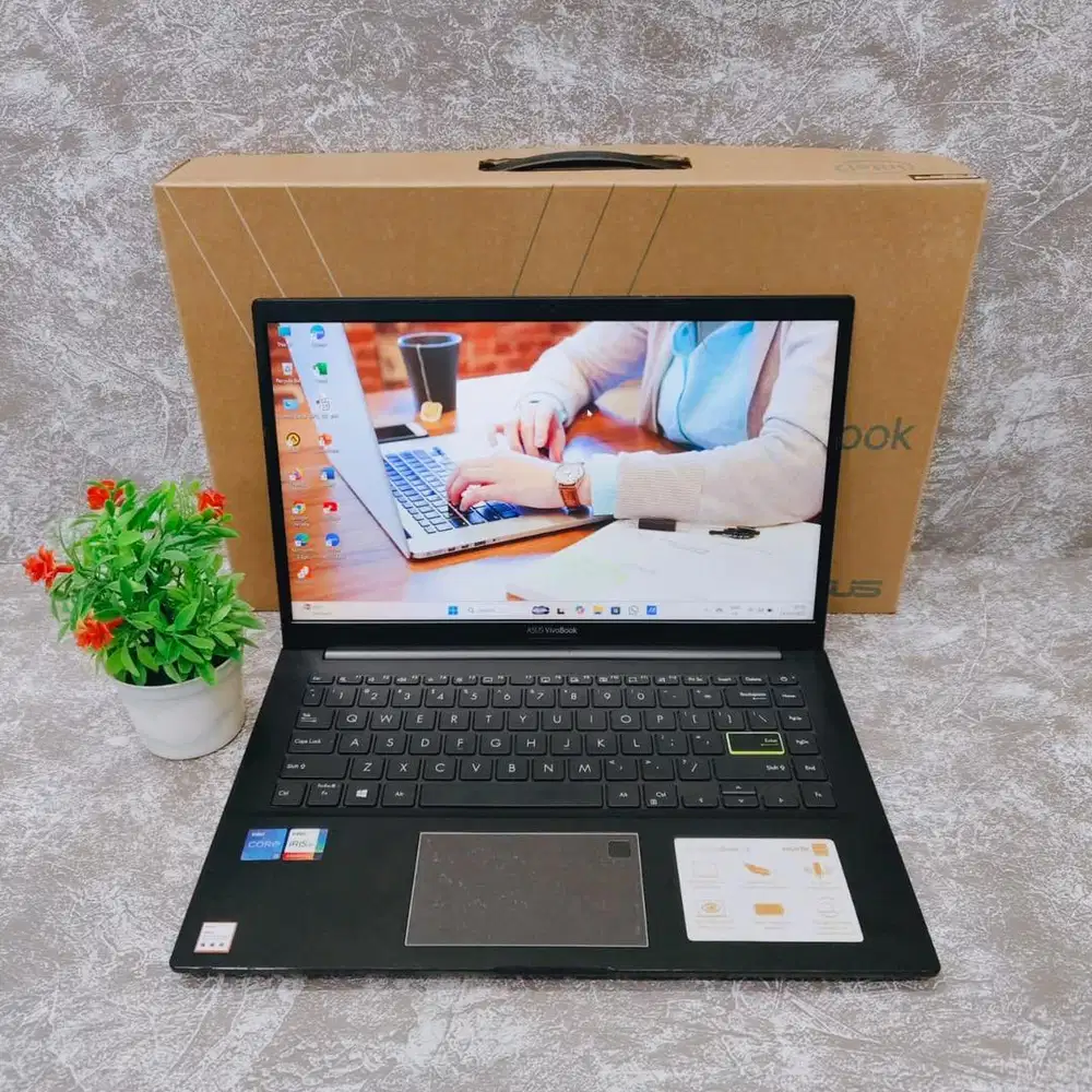 Asus VivoBook S14 Intel Core i5-1135G7 Ram 8GB SSD 512GB 14inc Fullset