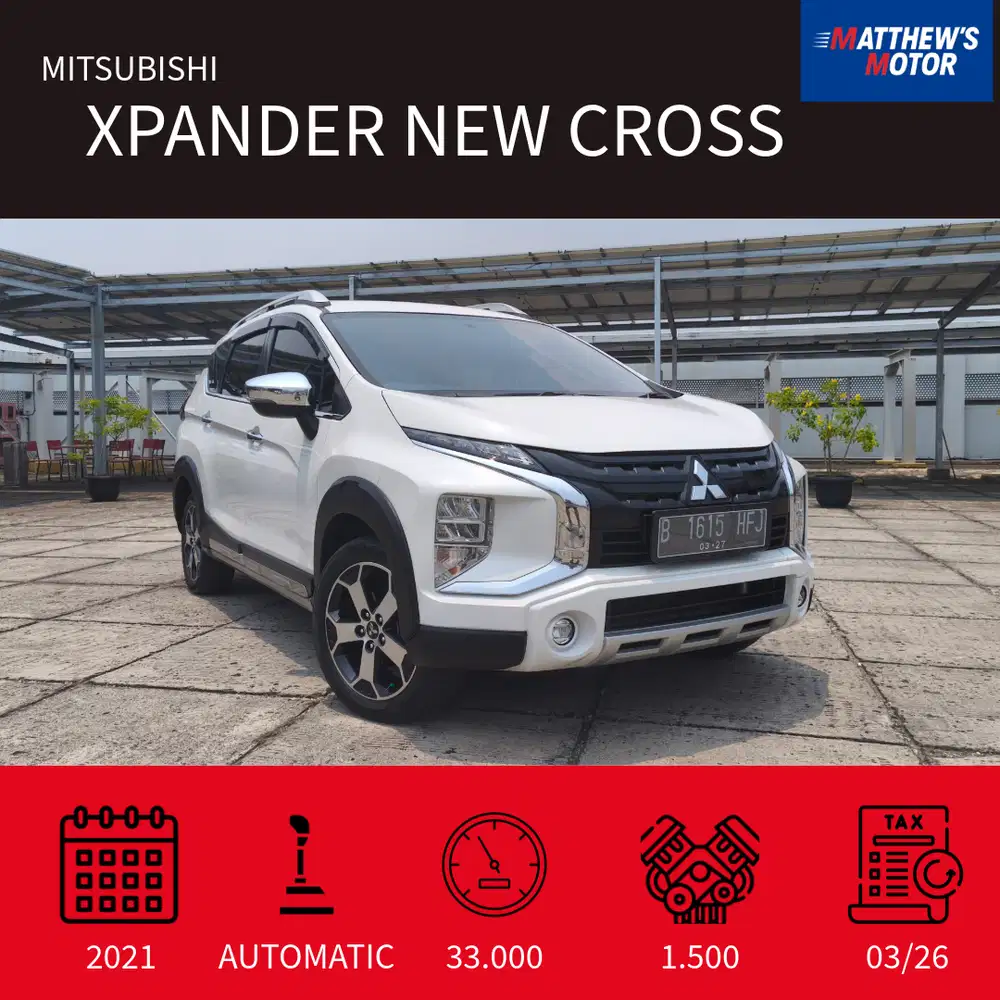 Mitsubishi Xpander New Cross 1.5 AT  2021