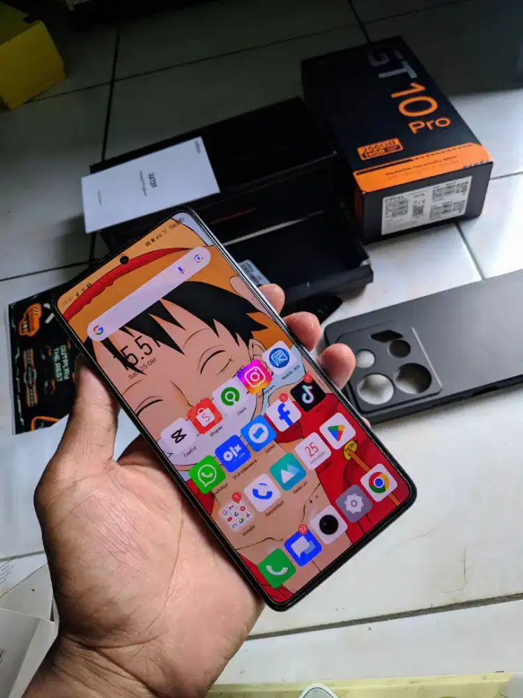 Infinik gt 10 pro 8+8/256gb NFC 5G sepek gaming