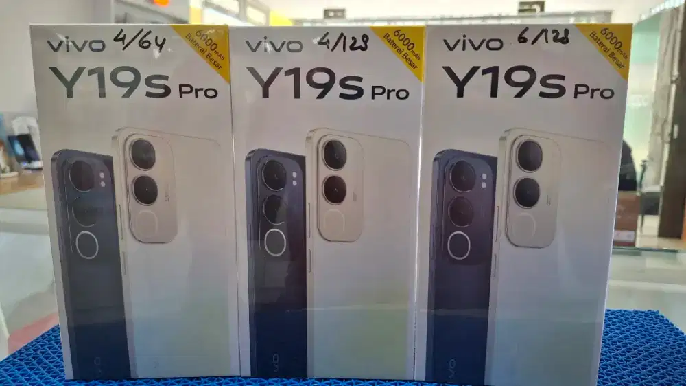 VIVO Y19S PRO SERIES. GARANSI RESMI SEGEL. HP SATU JUTAAN TERBAIK