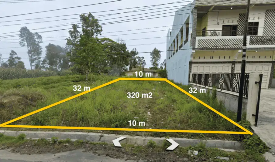 Jual Tanah Datar - Dekat Pintu Bandara Silangit
