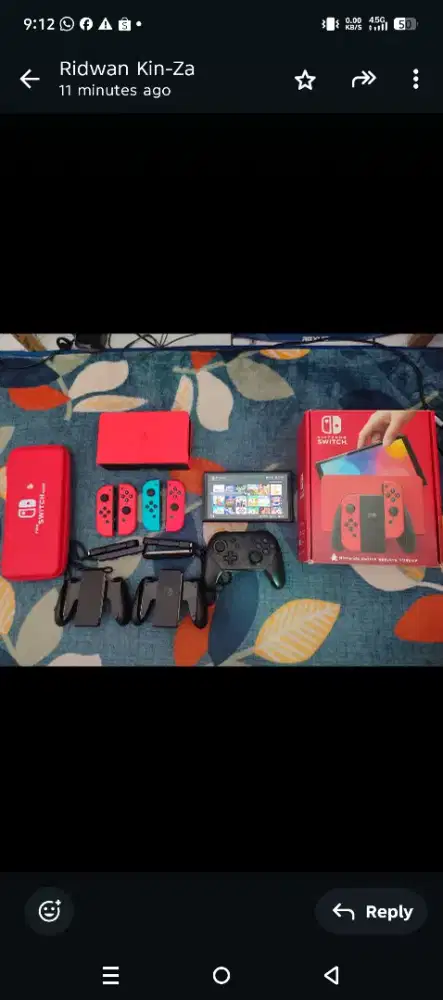 Nintendo switch oled 256 full games