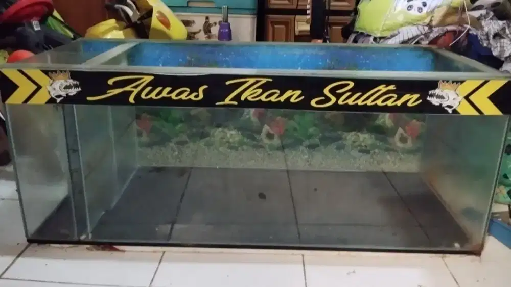 Aquarium Second  Ukuran 1 Meter  - Di Jamin Tdk Bocor