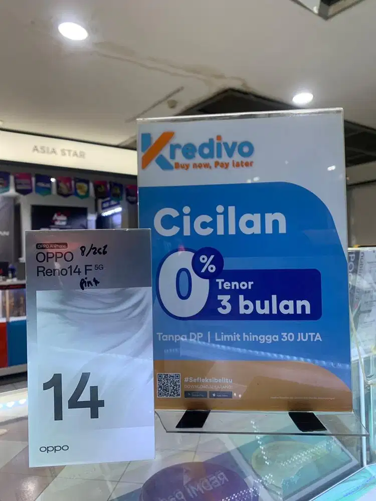 OPPO Reno 14F 5G 8/256Gb diskon potongan murah cashback