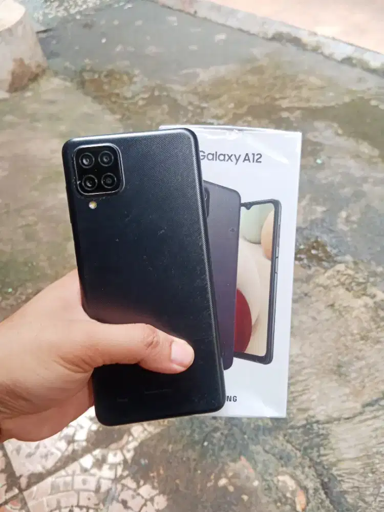 SAMSUNG A12 RAM 6+6/128GB FULLSET