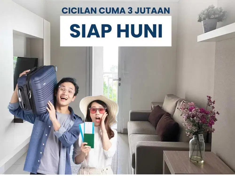 Apartemen Studio Siap Huni di Jakarta Timur (TOLL JORR Jatiwarna)