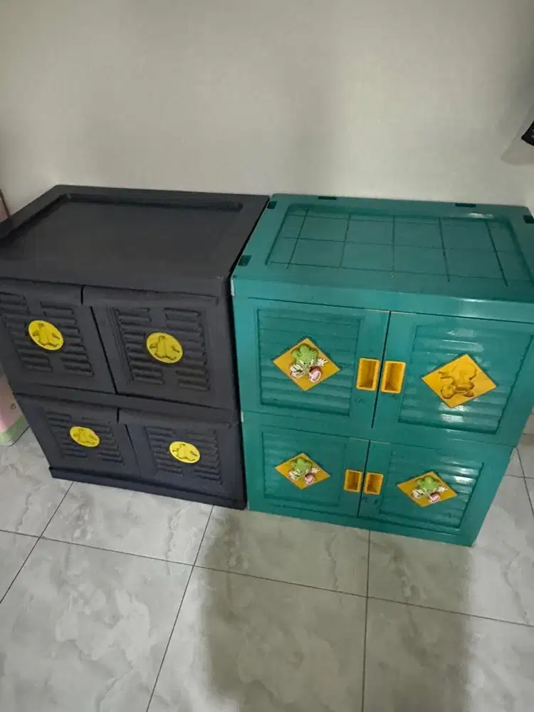 Lemari susun plastik murah