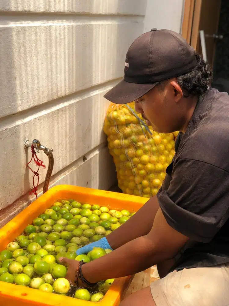 DIBUTUHKAN SEGERA! PARTTIME PRODUKSI PERAS AIR LEMON