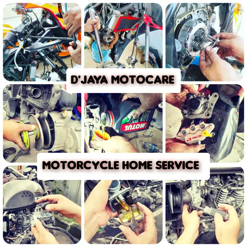 Jasa Servis Motor Panggilan Terpercaya
