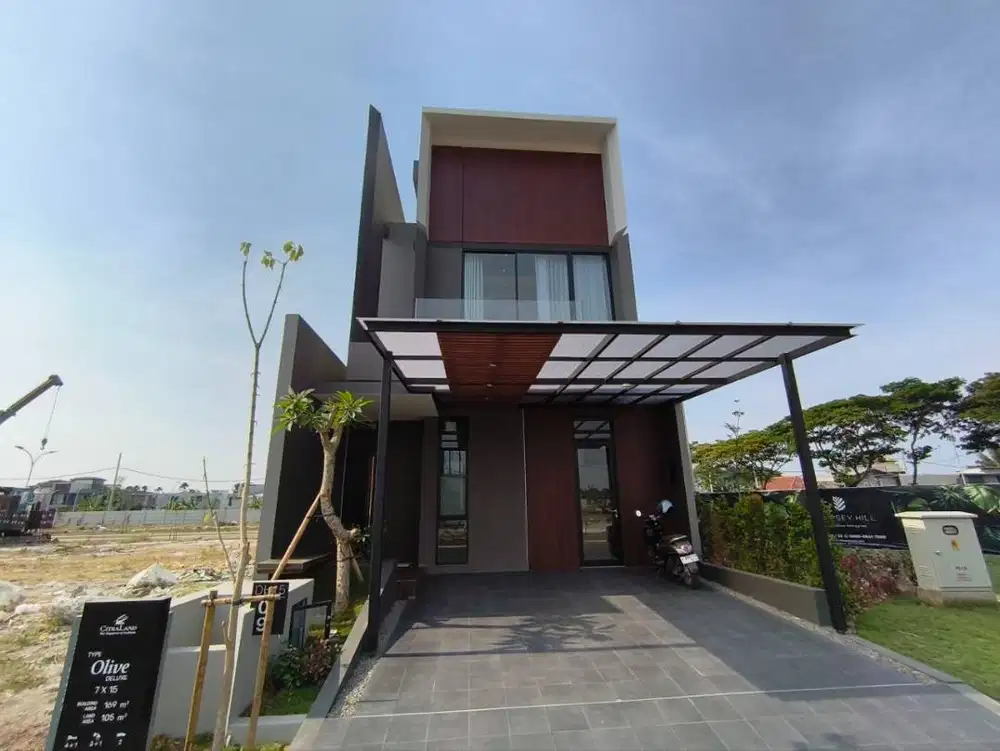 RUMAH BARU START 2M AN WITH ROOFTOP DI CITRALAND SURABAYA FREE DP 5%