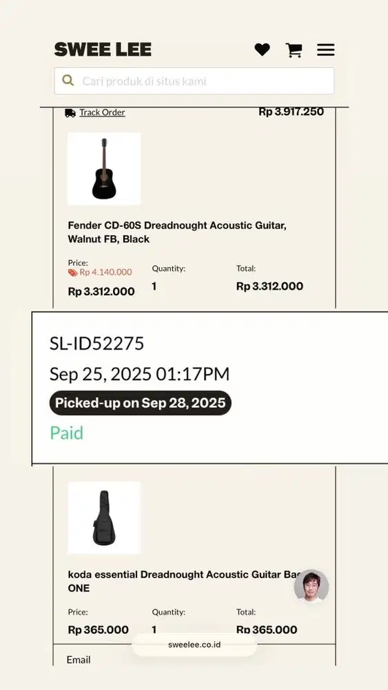 FENDER CD 60 S Akustik