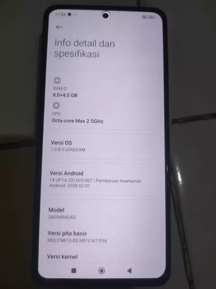 Redmi note 14  5G 8/256