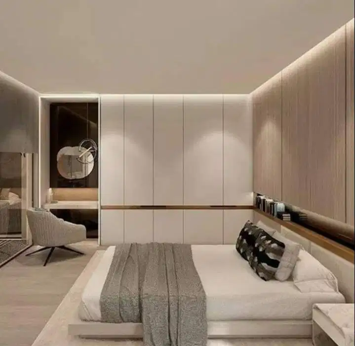 Custom Interior Kitchen Set, Backdrop TV, Lemari, Wardrobe, Kitchenset