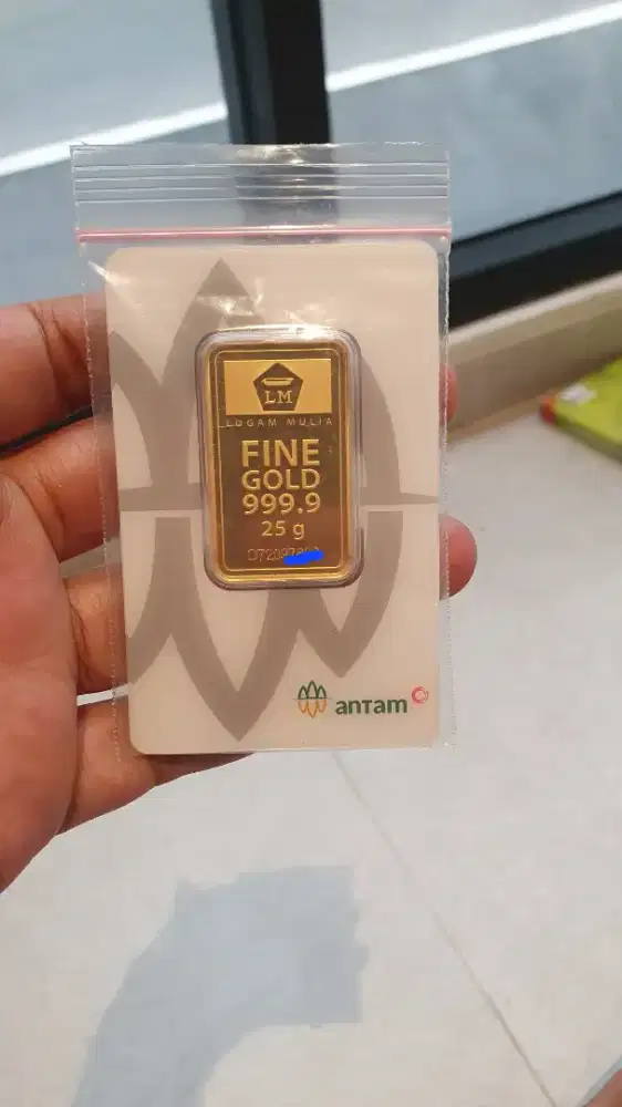 Emas Antam 25 gr gram RM Surabaya Sidoarjo Gresik