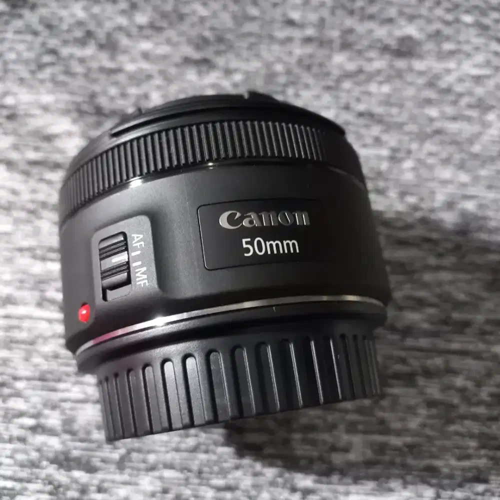 lensa lens canon fix EF 50mm f1.8 STM