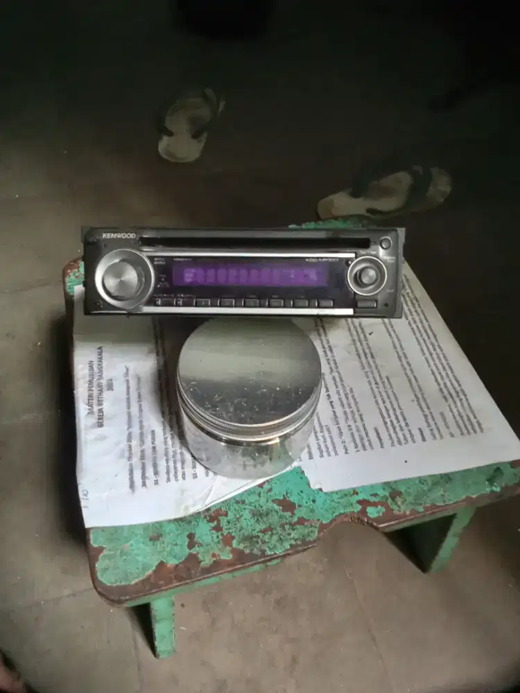 Tape mobil Kenwood CD MP3 bekas normal