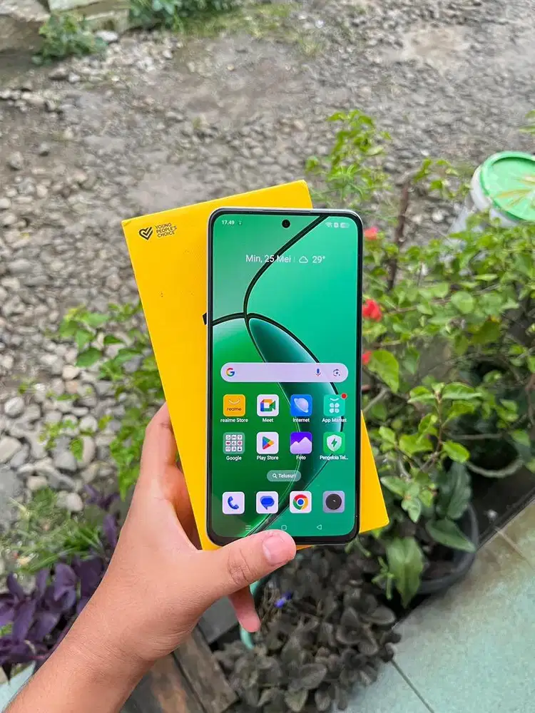 REALMI 13 LENGKAP 8+4/128 GARANSI ON