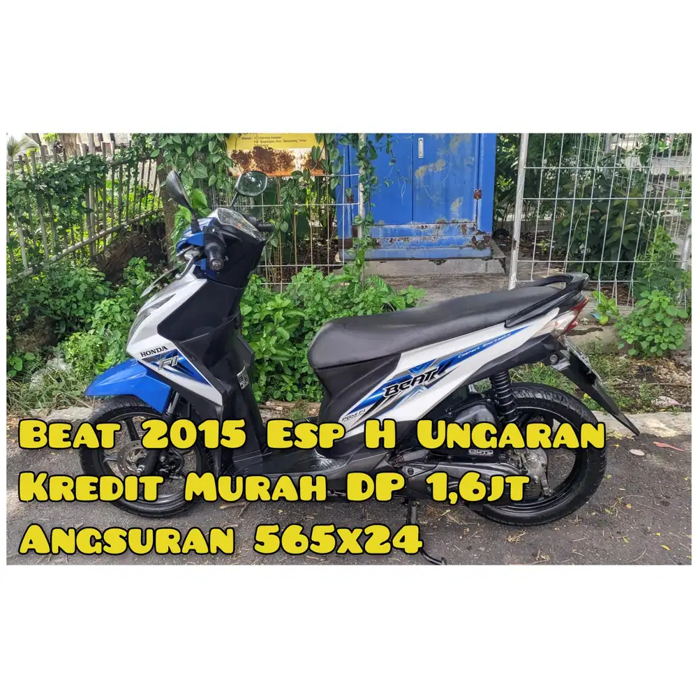 Beat Esp 2016 Biru Putih H Ungaran
