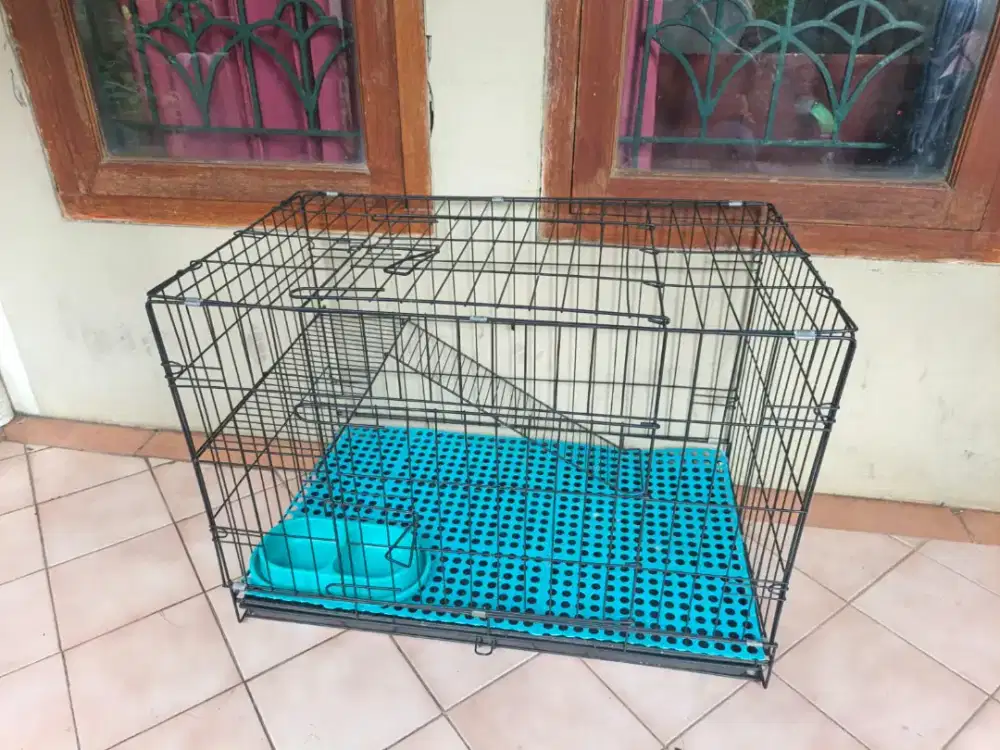Kandang Lipat untuk kucing, anak anjing dan kelinci size XL
