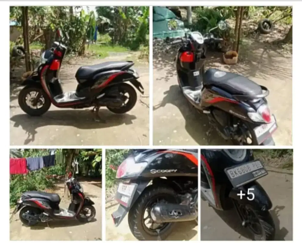 di jual scoopy milik pribadi