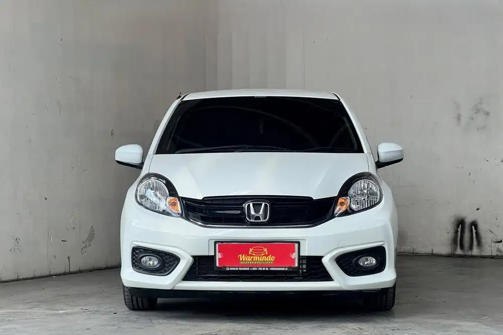 Honda Brio 1.2 E Matic 2018 Putih CVT AT DP minim 9 juta