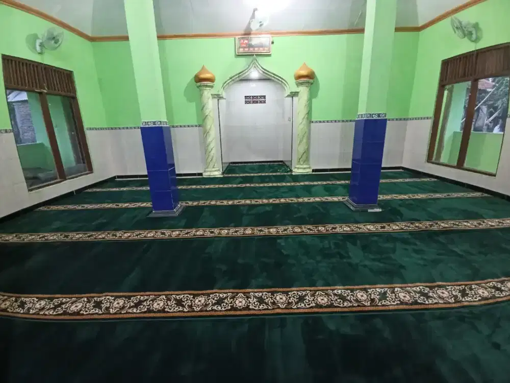 Ambal Sajadah Karpet Masjid Termurah. Tersedia Lokal maupun Import