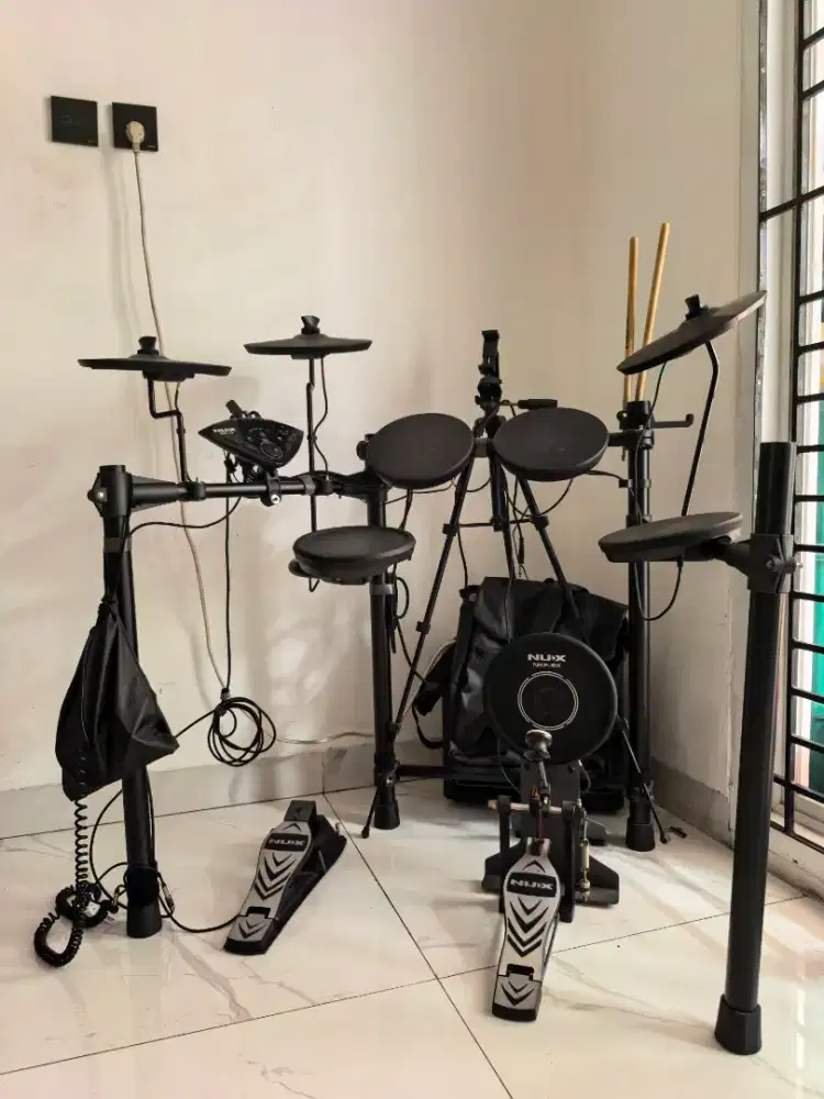 Jual Drum Elektrik NUX DM-1X Bekas - Kondisi siap pakai