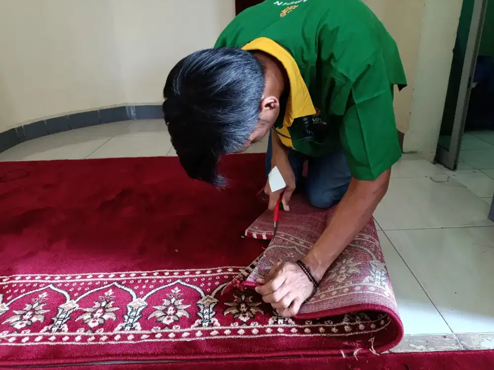 Tersedia Karpet sajadah Masjid import pembelian menyesuaikan kebutuhan